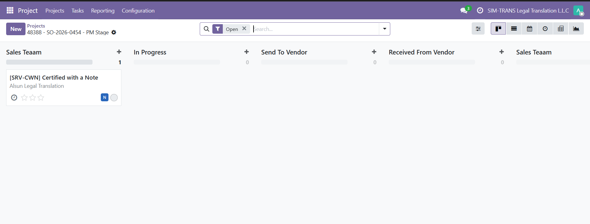 SIM Trans — From Excel-Based Operations to a Connected Business System — screenshot 2